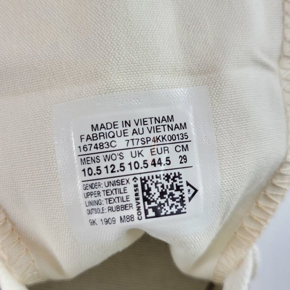 CONVERSE UNISEX hi sneakers - Picture 9 of 9